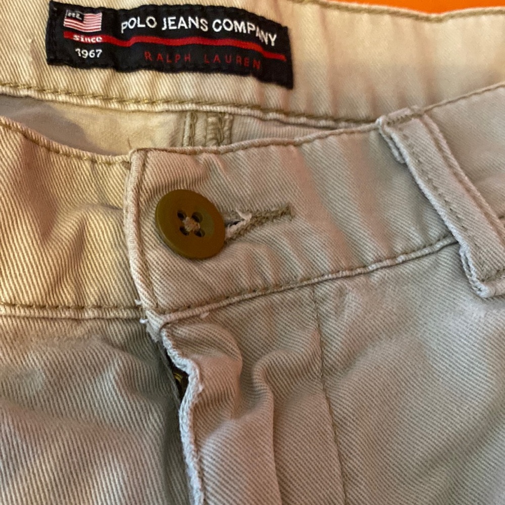 Ralph Lauren Polo Jeans khaki cargo shorts